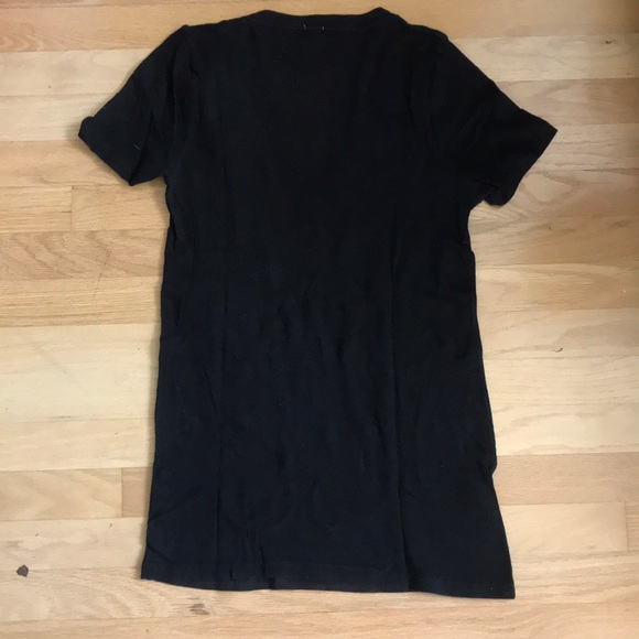 Black J. Crew V- Neck Tee Shirt - Picture 4 of 4